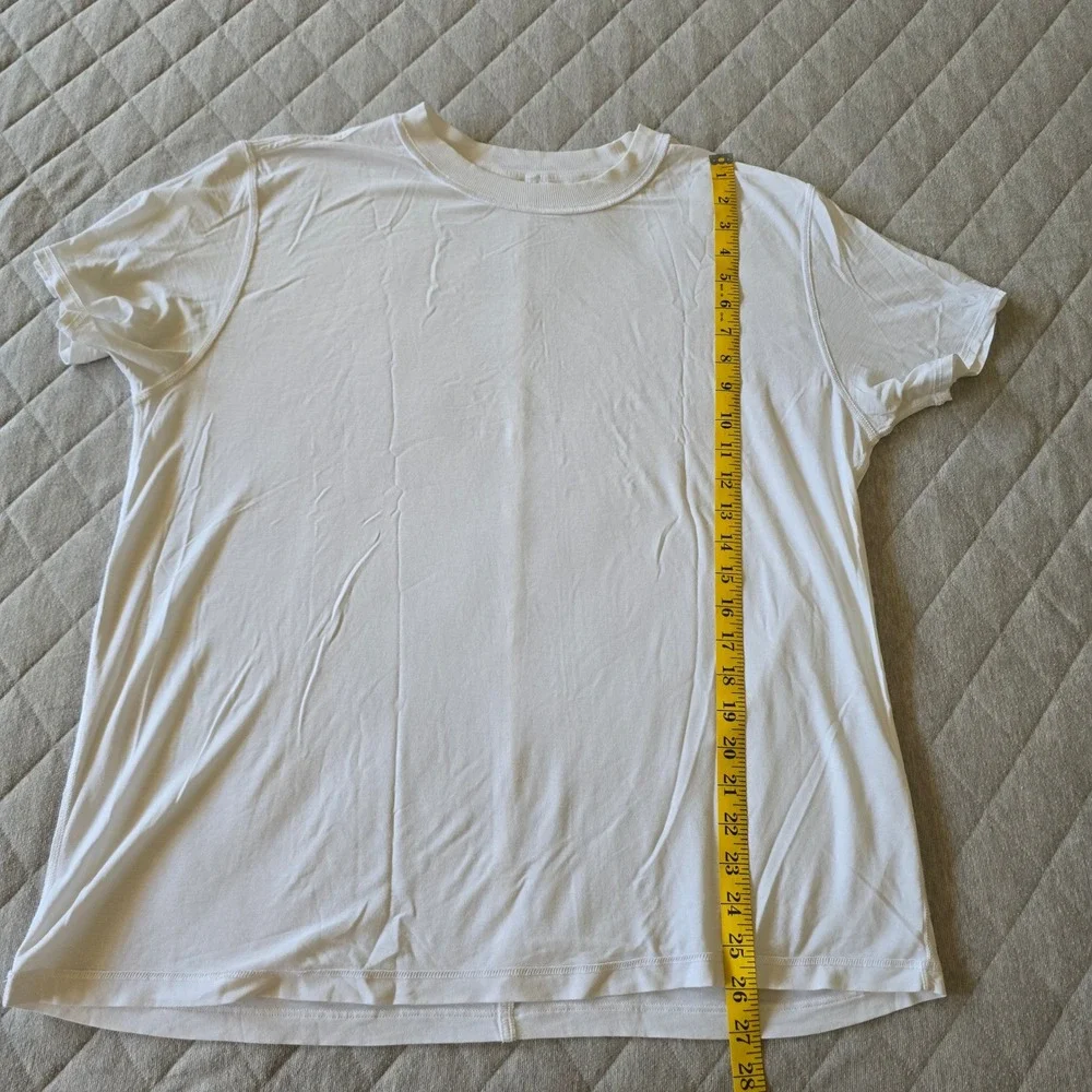 Lululemon All Yours Cotton T-shirt White Activewear Athleisure‎ Casual